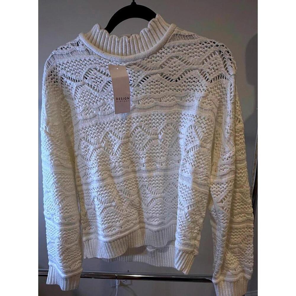 Cozy Knit Sweater by Design History, Size L